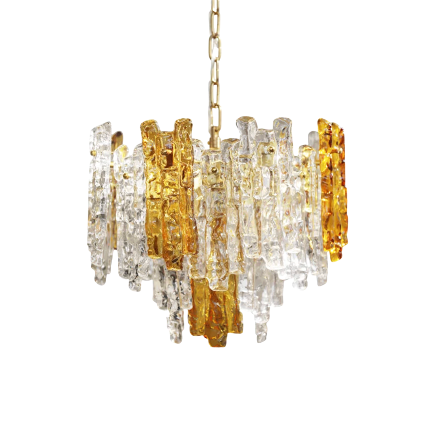 Ice Glass Chandelier