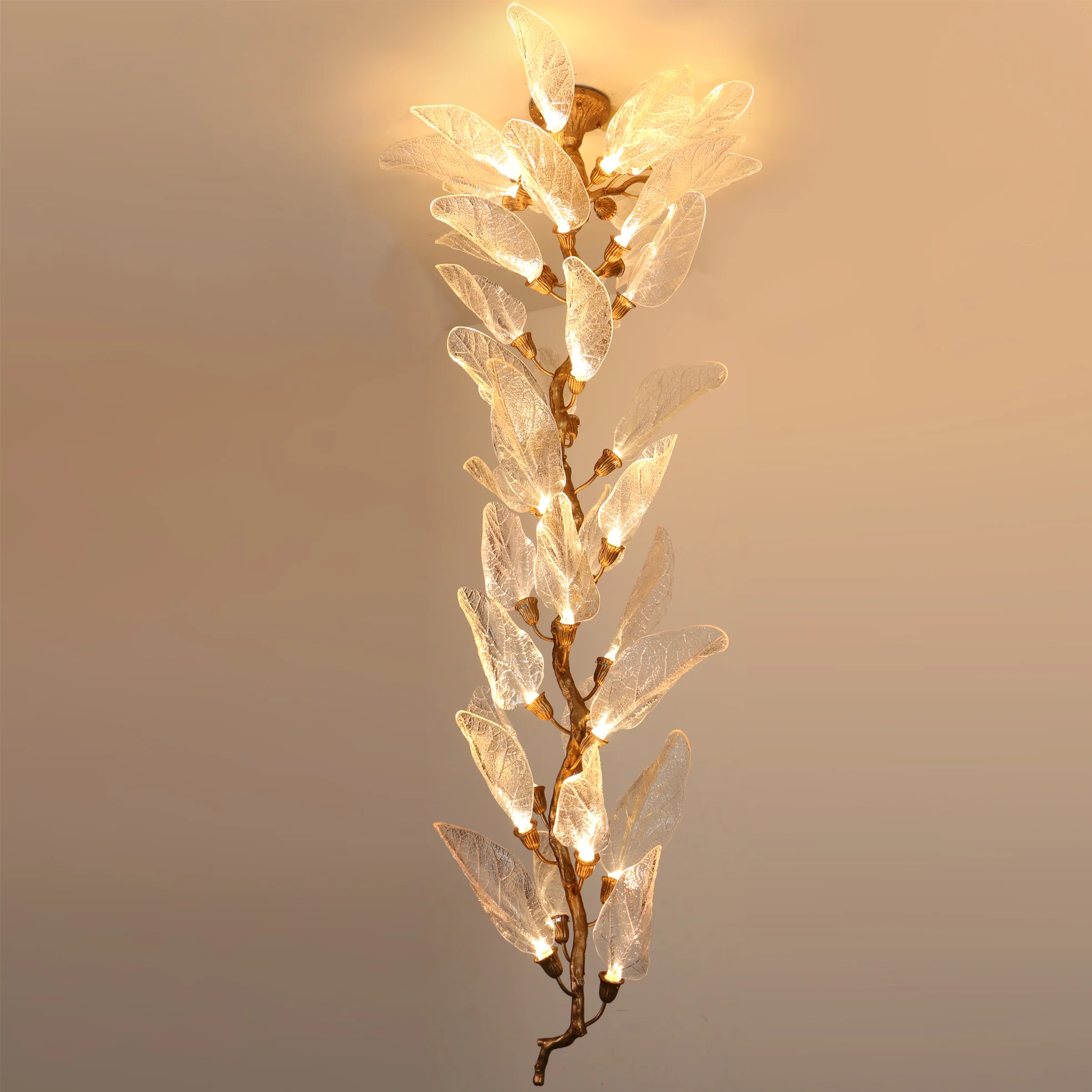 Bronze Branch Chandelier