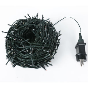 Outdoor LED Fairy Lights, Connectable, Dark Green Cable