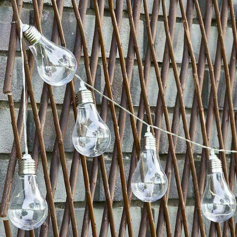 Solar Clear Bulb Festoon Lights