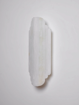 Contemporary Alabaster Wall Sconce