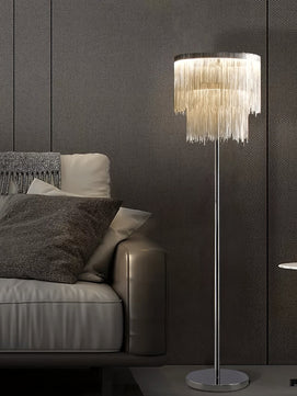 Cadena Tassel Floor Lamp