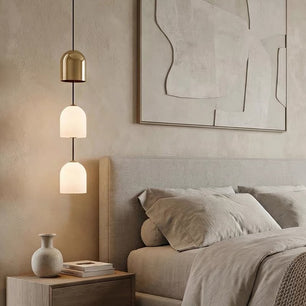 Perla Stacked Glass Pendant Light