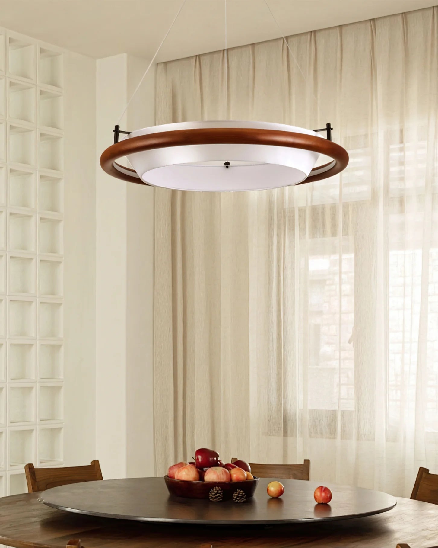 Azria Wood Chandelier