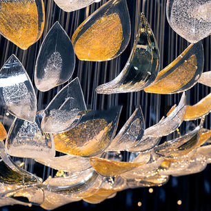 Floating Leaves Chandelier