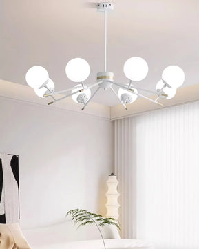 Spherical Beam Chandelier