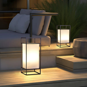 Cleo Lantern Outdoor Table Lamp