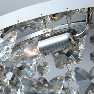 Raindrop Crystal Ceiling Light