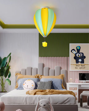 Rainbow Hot Air Balloon Ceiling Lamp