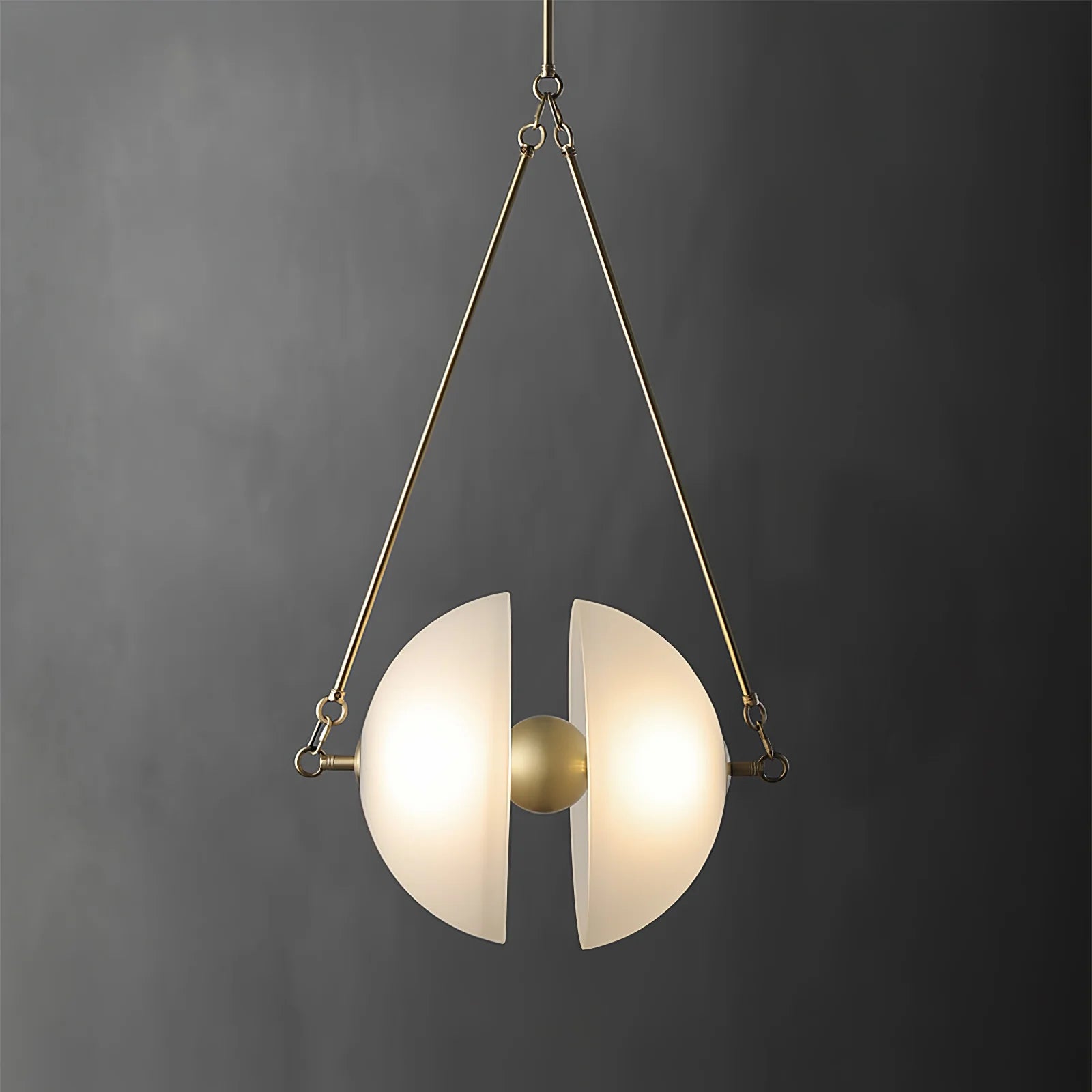 Oyster Glass Pendant Lamp