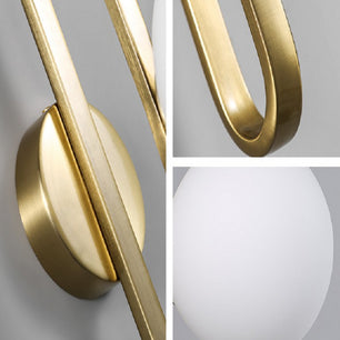 ENGILLA Oval Ring Wall Lamp