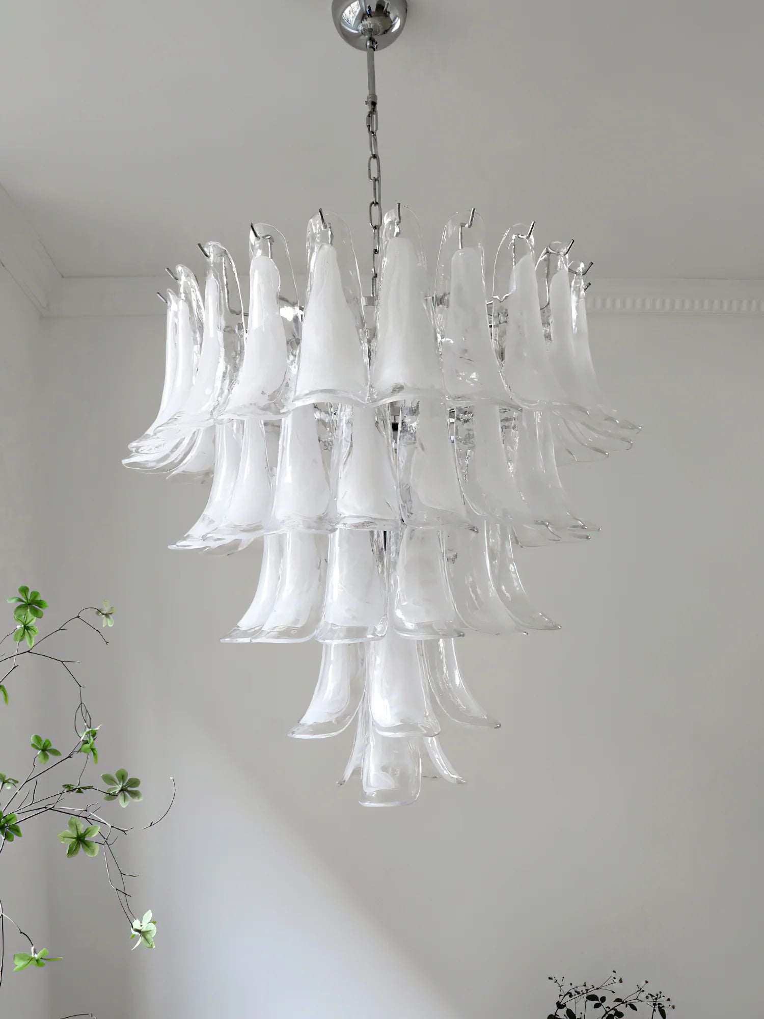 Murano Petal Chandelier