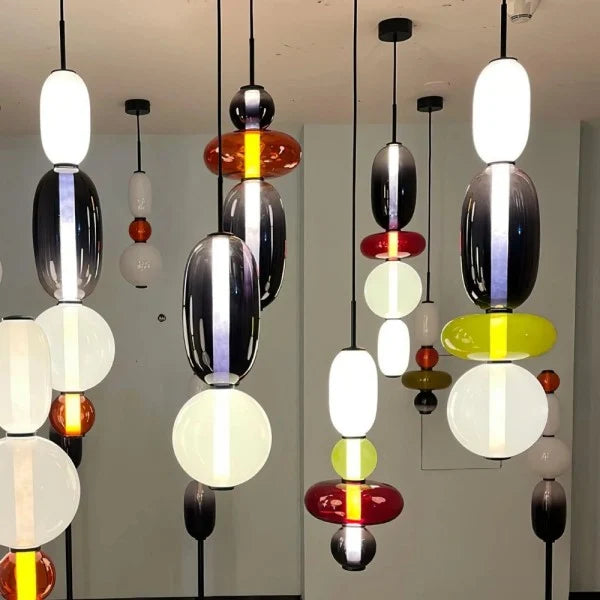 Modern Candied Glass Pendant Light S165