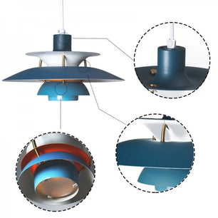 Danish Multi-layer Metal Pendant Light S107