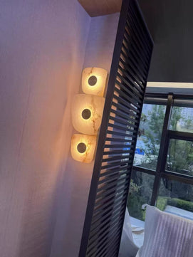 Petra Alabaster Wall Sconce