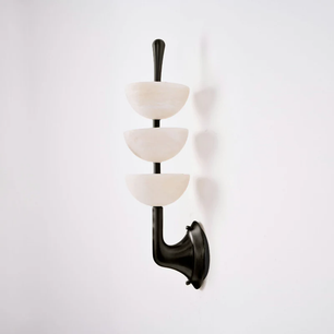 Faux Alabaster Wall Sconce