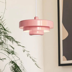 Triple Layer Disc Macaron Cake Pendant Lamp S103