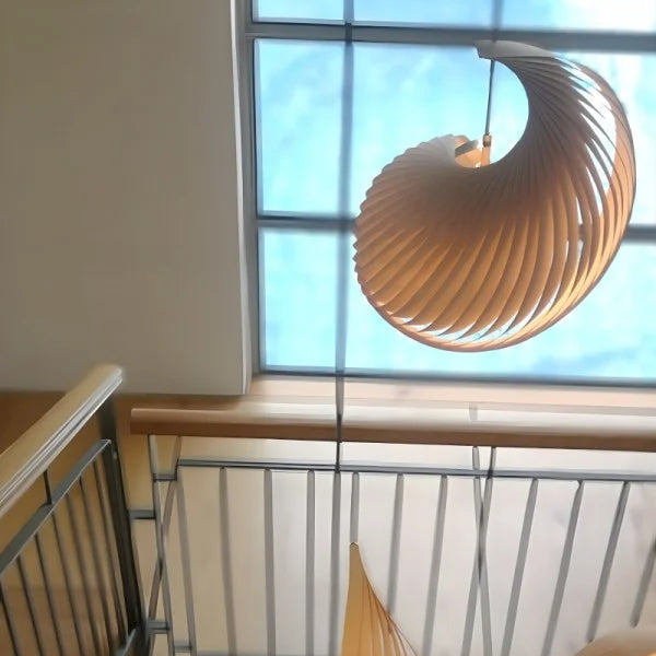 Nautilus Shell Pendant Light