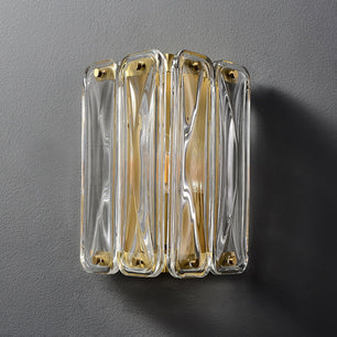 Triangular Glass Wall Light