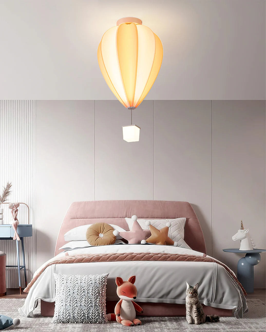 Rainbow Hot Air Balloon Ceiling Lamp