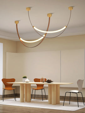 Leather Pendant Light