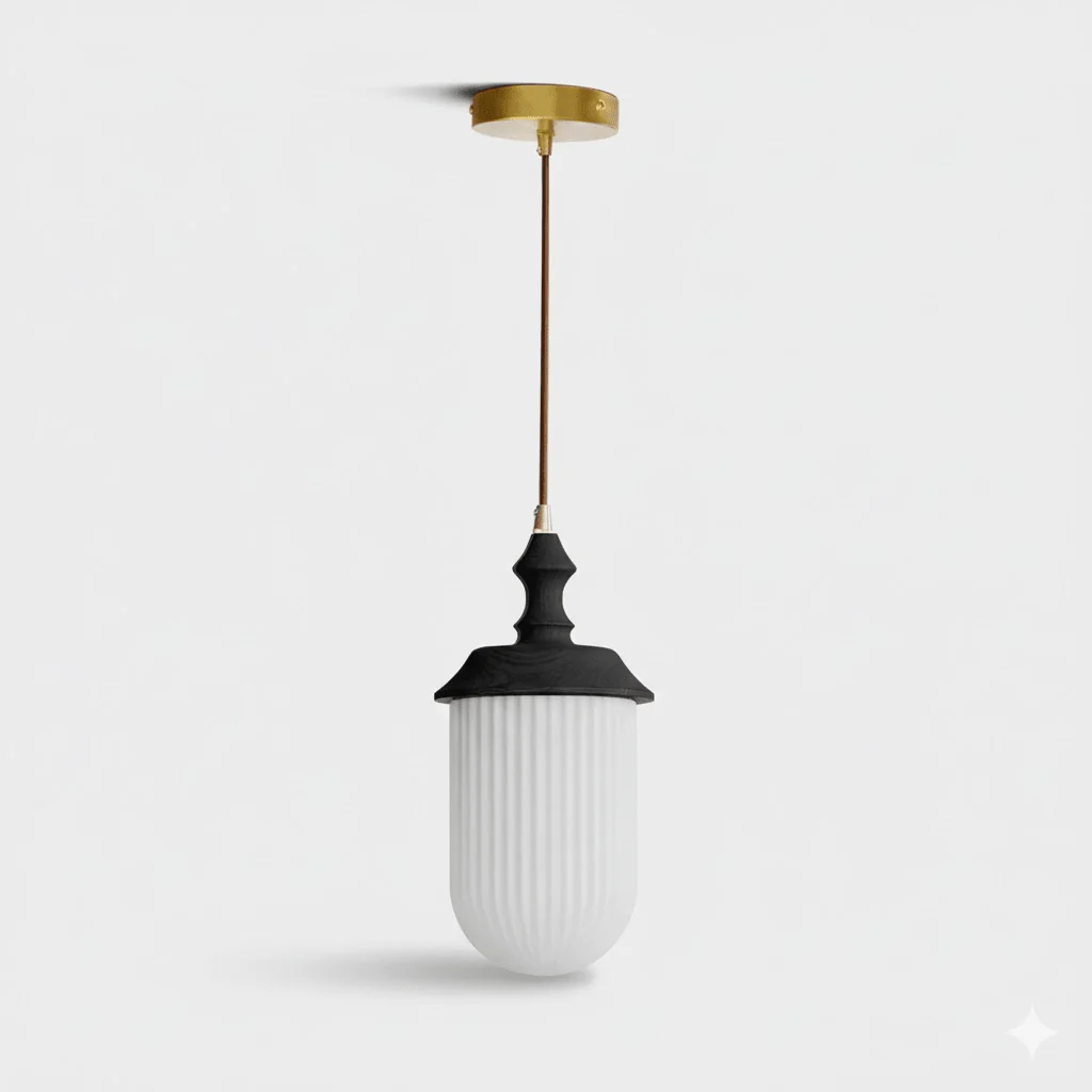 Marais Fluted Glass Pendant