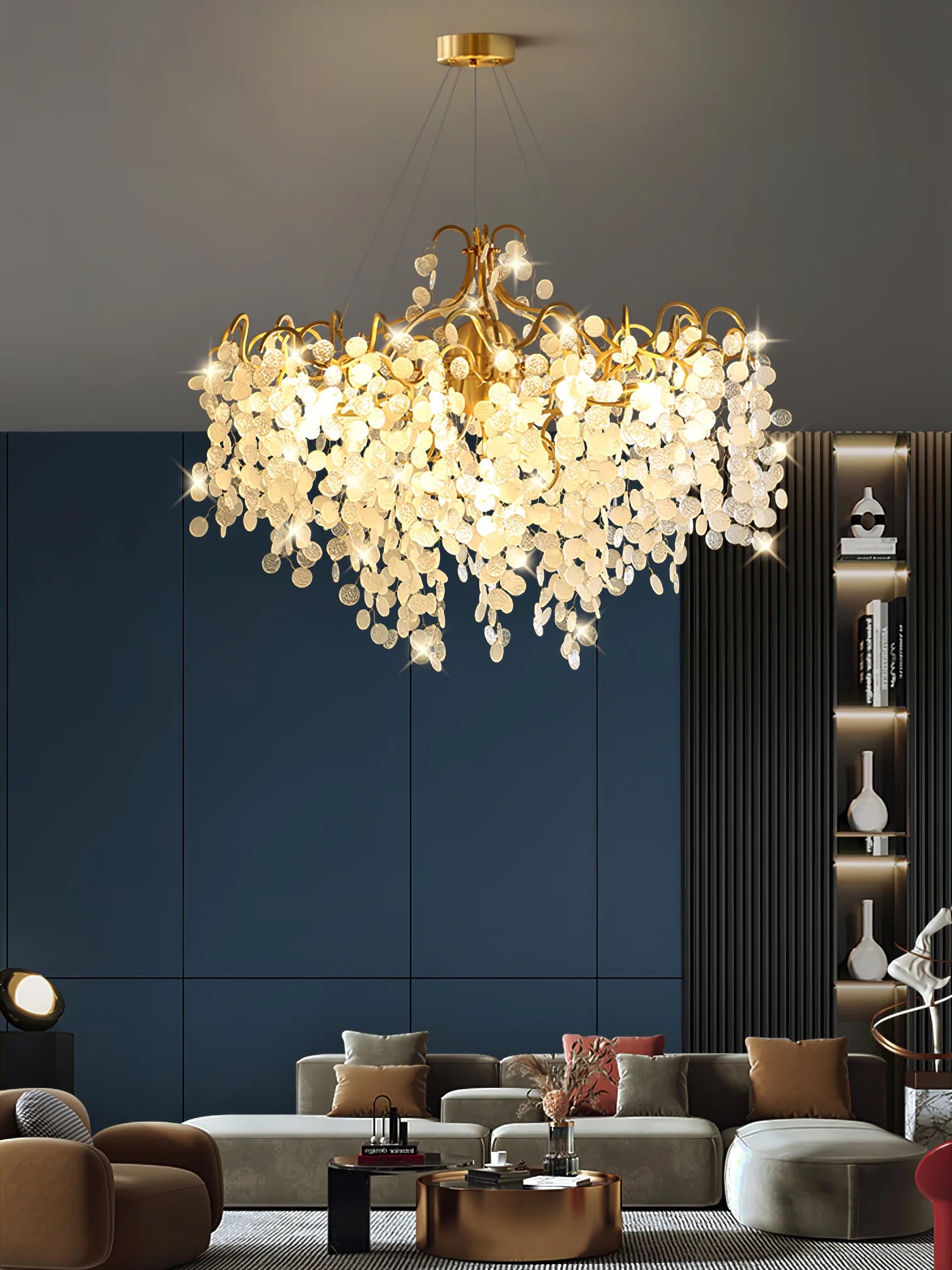 Shiro Noda Round Chandelier