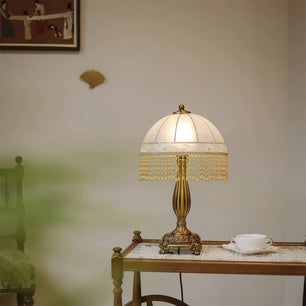 Tassel Flower Table Lamp