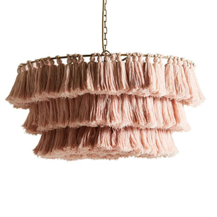 Multicolor Tassel Chandeliers