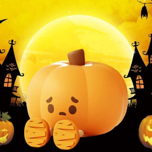 Halloween Sad Little Pumpkin Led Table Night Lamp S194