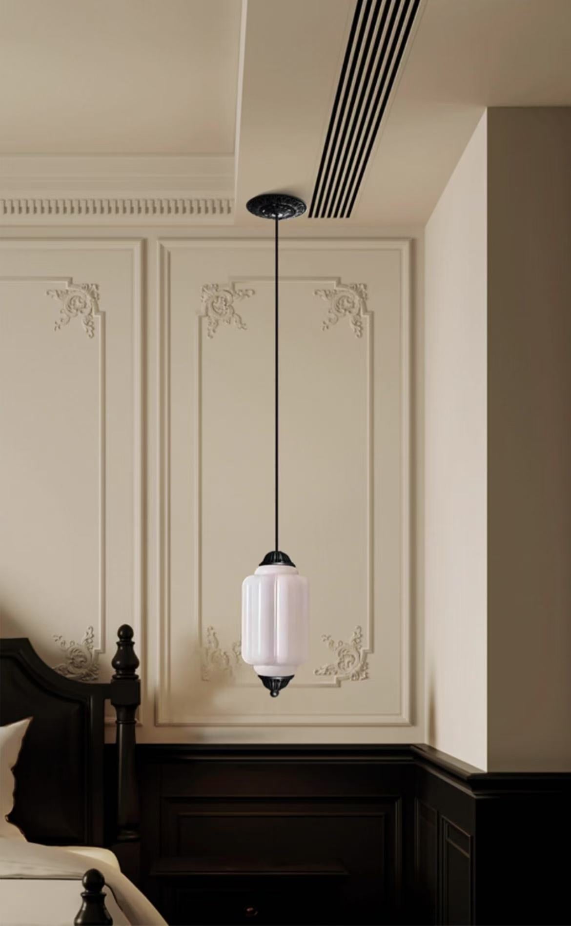 Eloise Vintage Glass Pendant Light