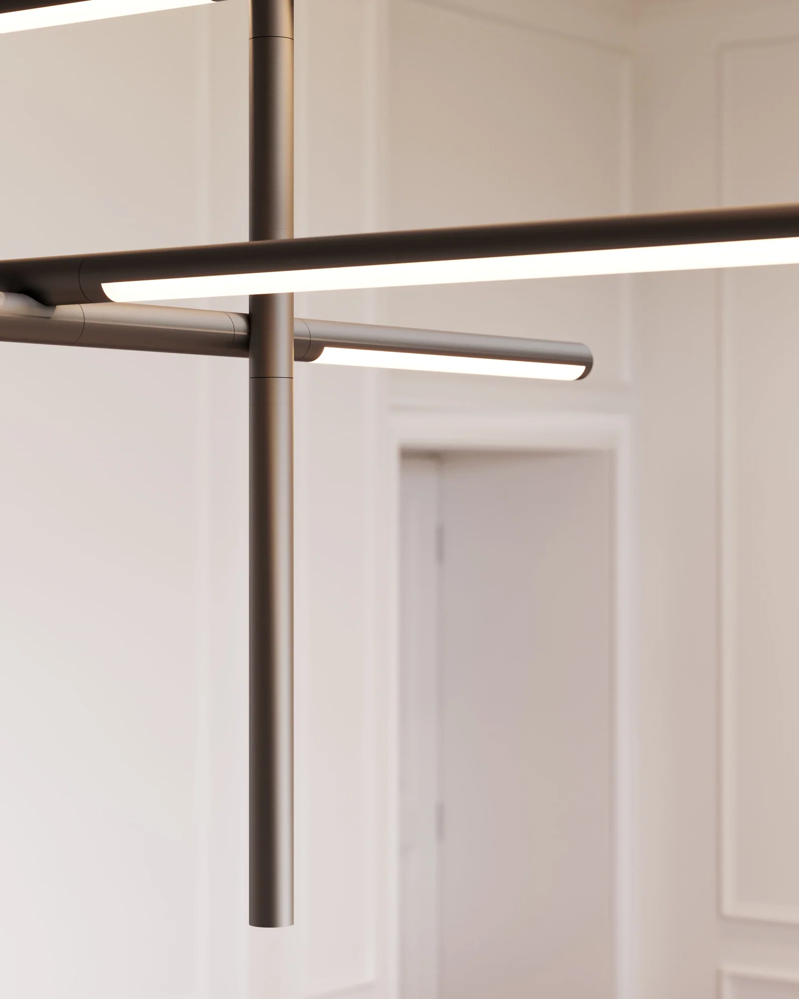 Geometric Linear Pendant Lights