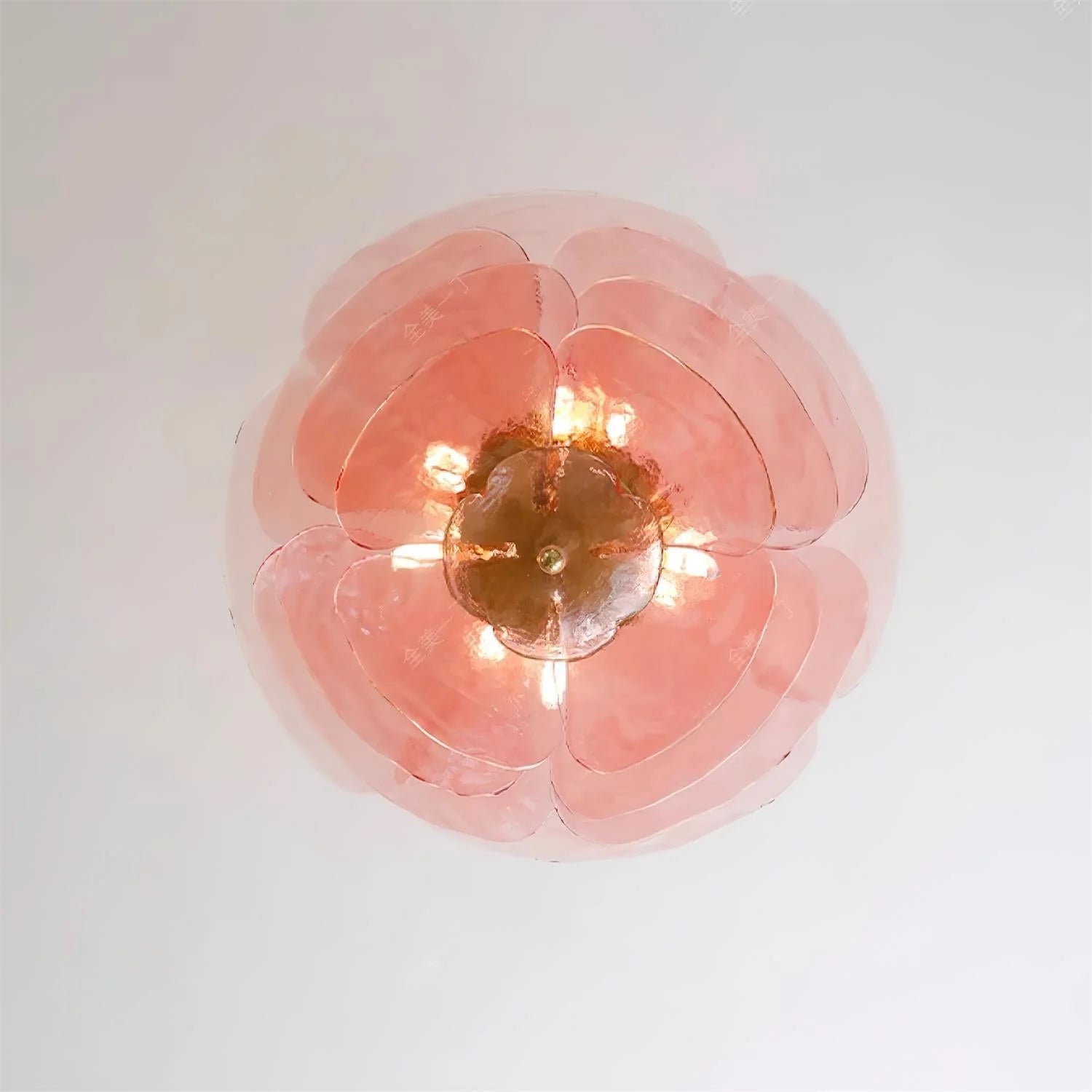 Lotus Leaf Murano Chandelier