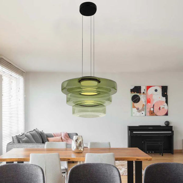 Nordic postmodern creative glass pendant light