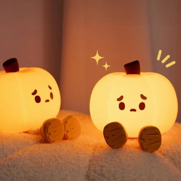 Halloween Sad Little Pumpkin Led Table Night Lamp S194