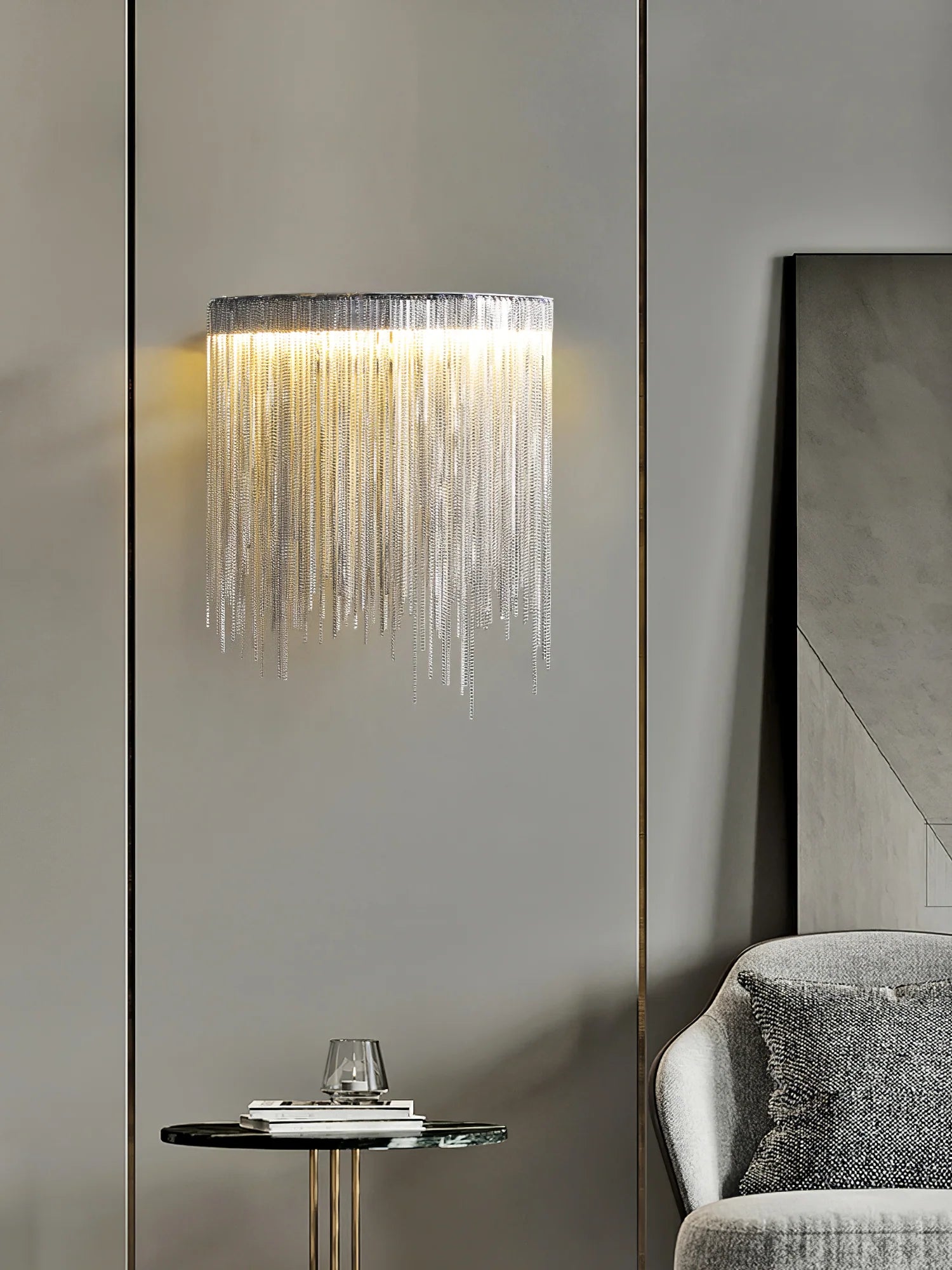 Cadena Tassel Wall Lamp