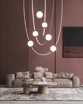 Linea Curva Chandelier