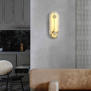 Artistic Alabaster Wall Lamp