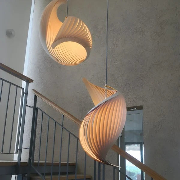 Nautilus Shell Pendant Light