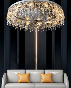 Raindrop Crystal Ceiling Light