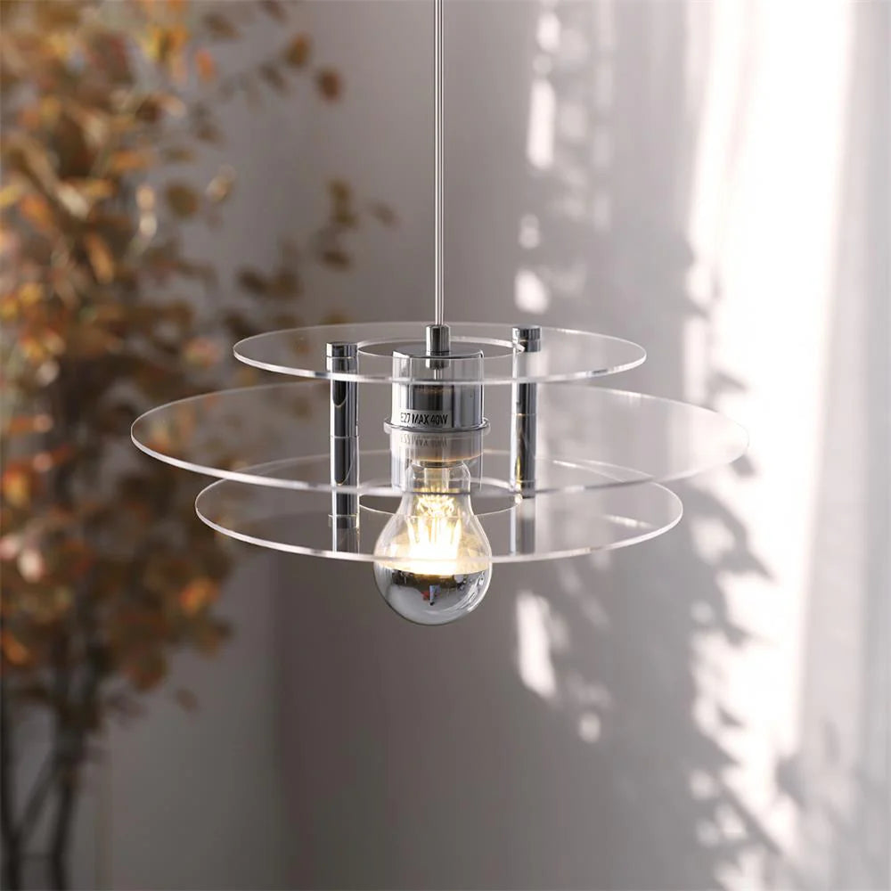 Triple Disc Pendant Light