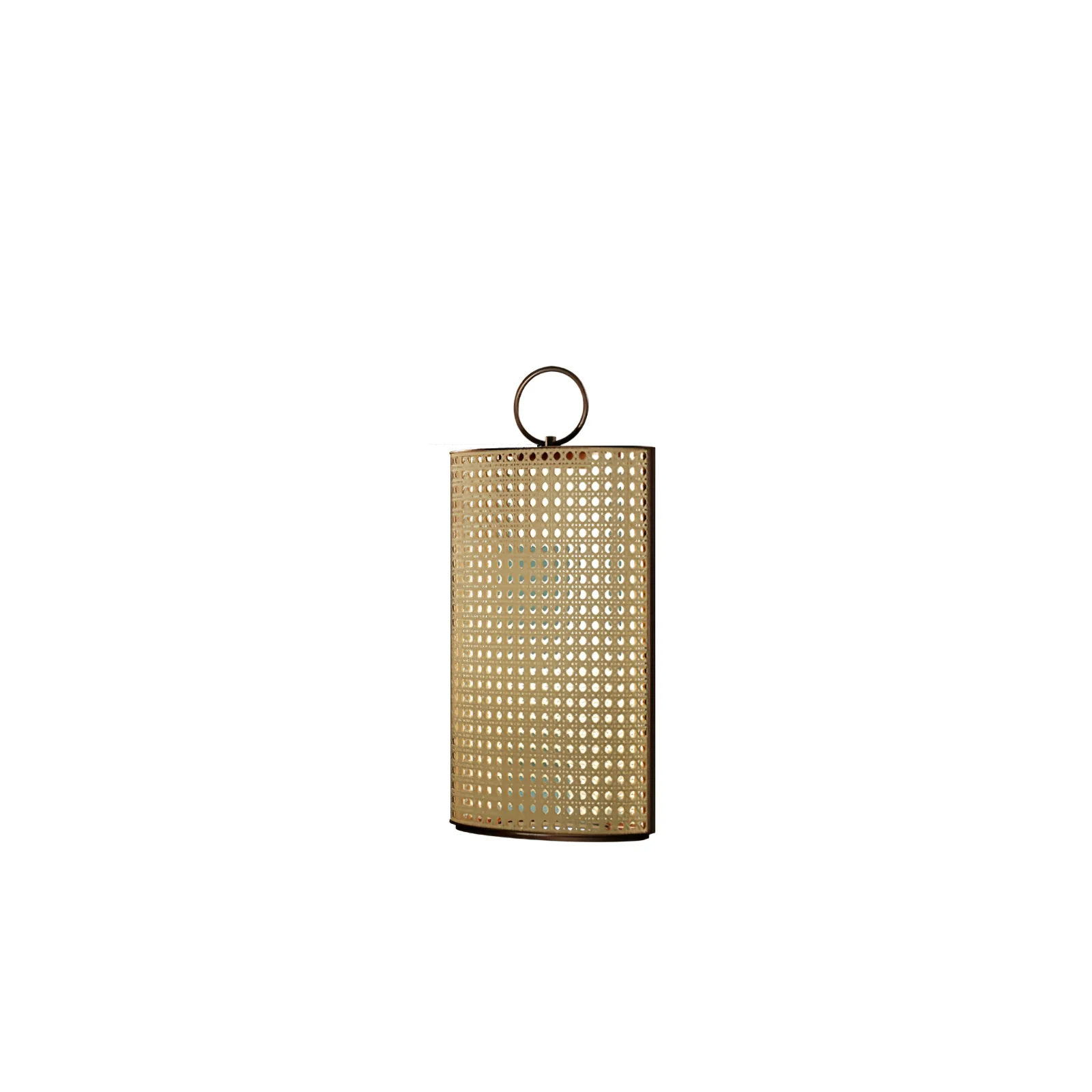 Outdoor Portable Rattan Solar Lamp