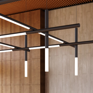 Geometric Linear Pendant Lights