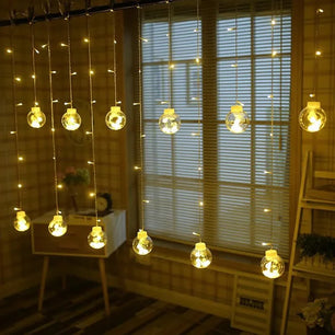 Solar Pendant String Lights