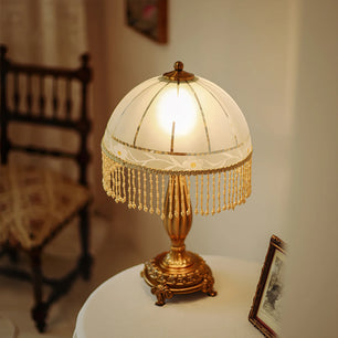 Tassel Flower Table Lamp