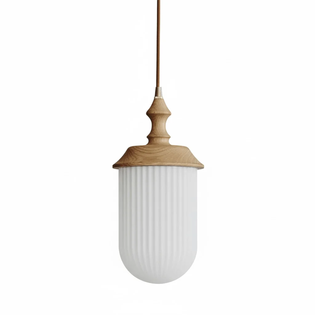 Marais Fluted Glass Pendant