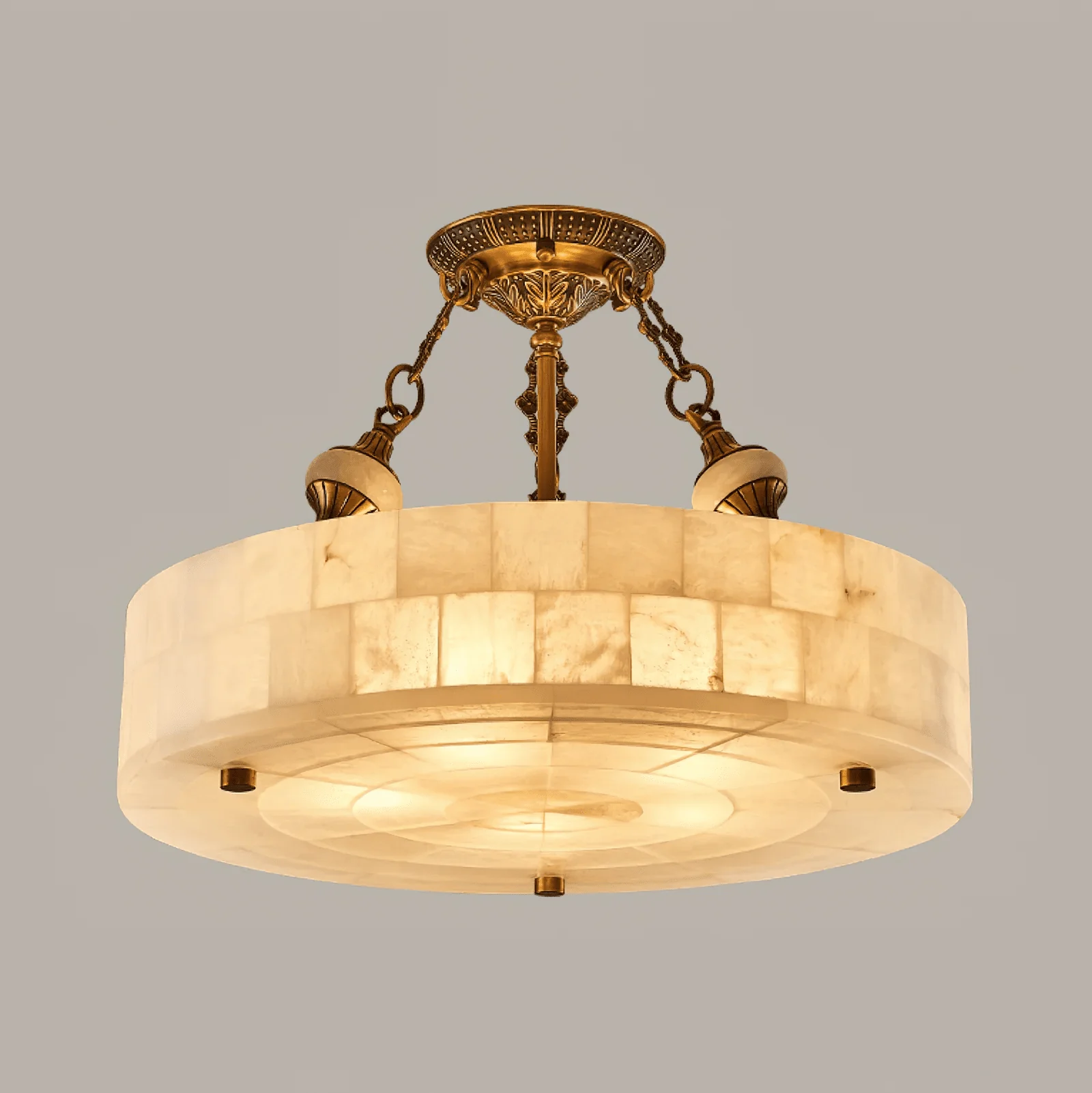 Luciana Alabaster Ceiling Light