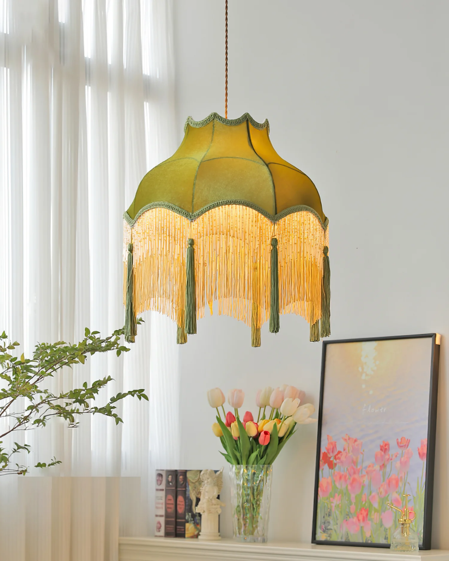 Hadley Fabric Pendant Lamp