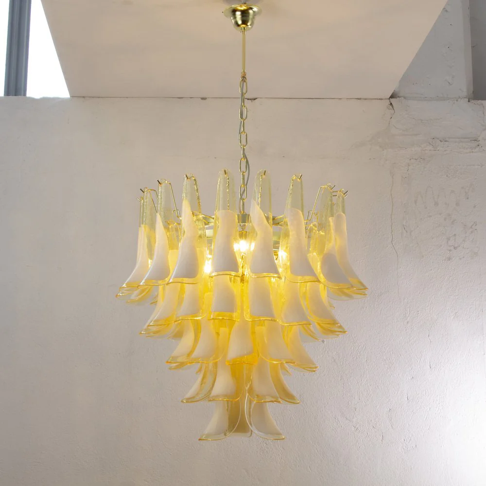 Murano Style Tiered Chandelier