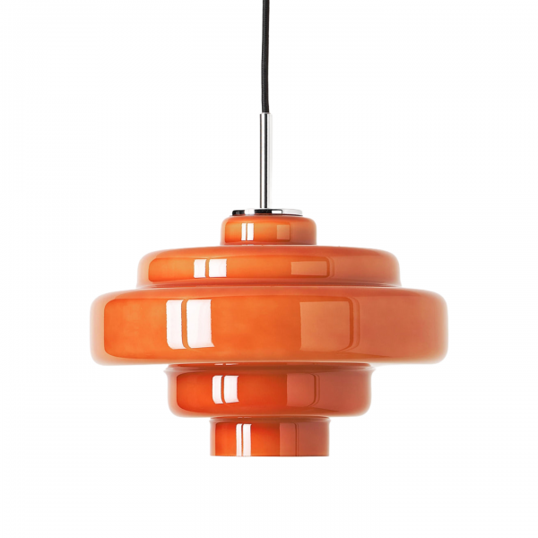 Tiered Glass Pendant Light